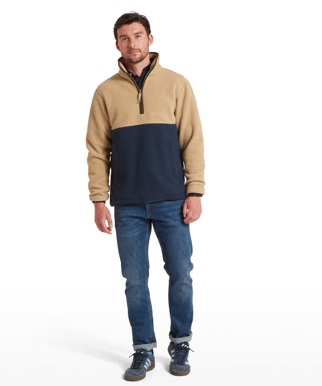 Berkeley Retro Quarter Zip Fleece