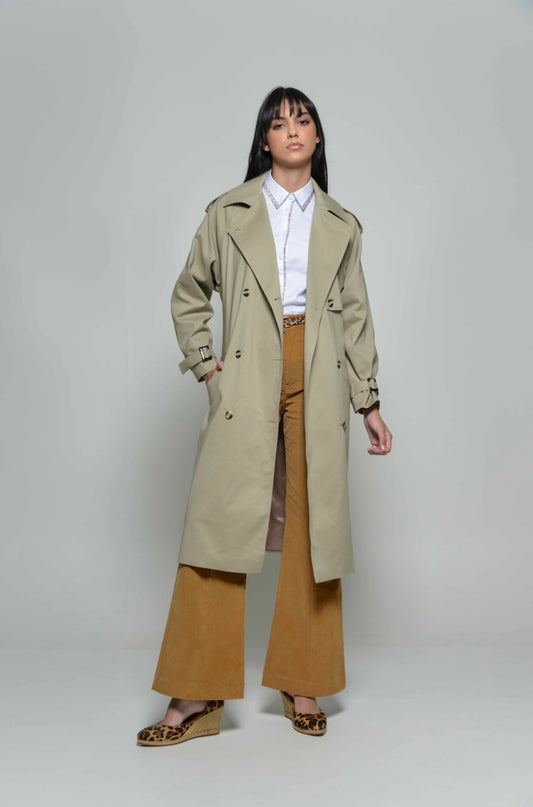 Paris Stone Trenchcoat