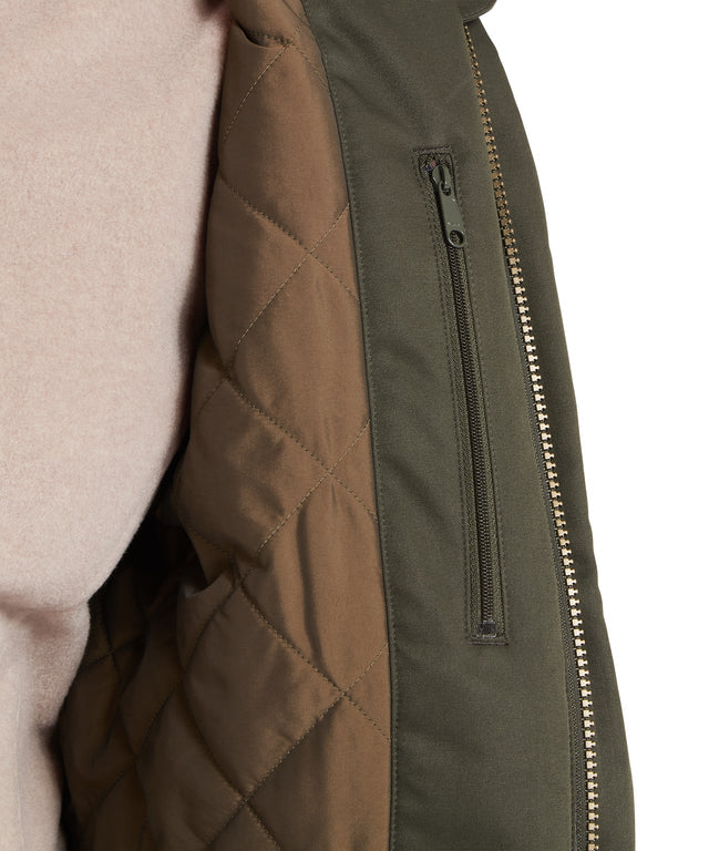Langton Country Coat Dark Woodland