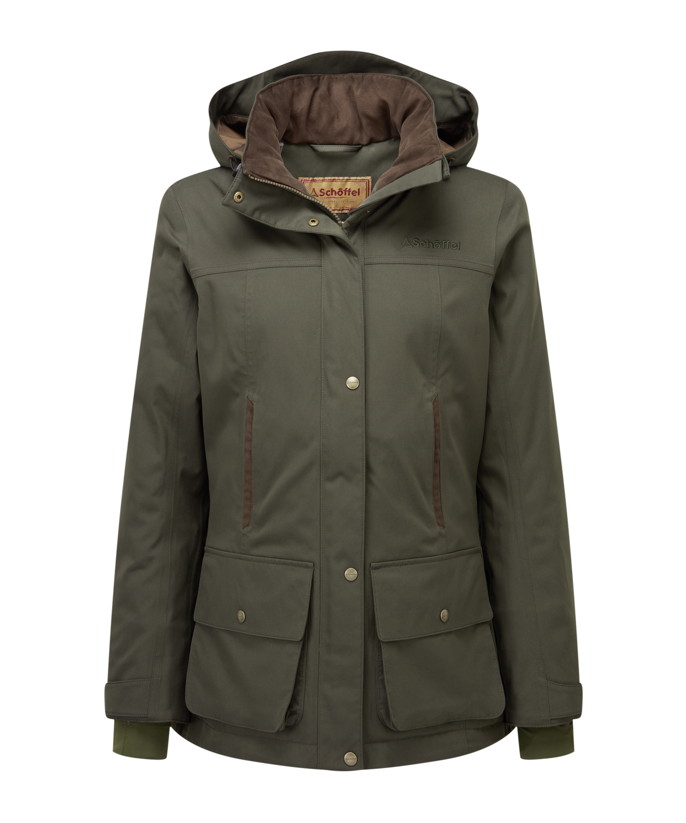 Langton Country Coat Dark Woodland