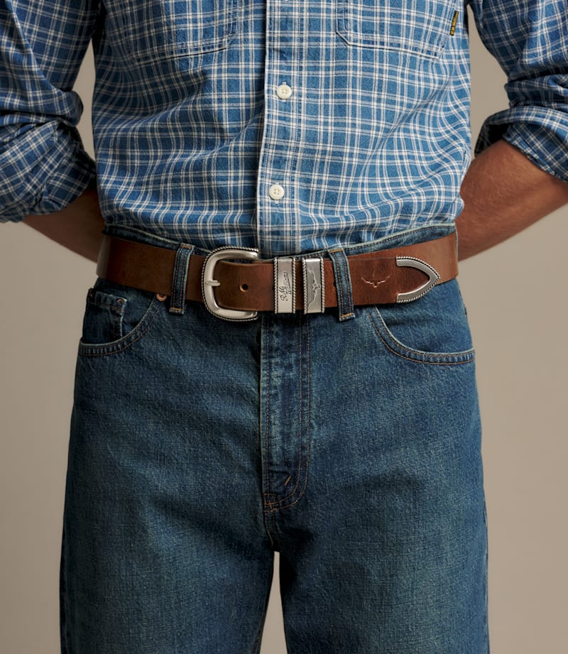 Rope Drover Belt Caramel