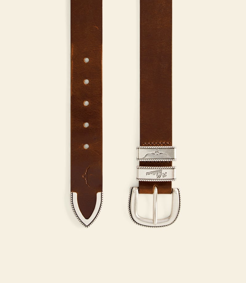 Rope Drover Belt Caramel
