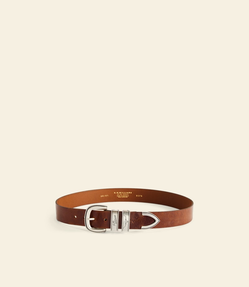 Rope Drover Belt Caramel