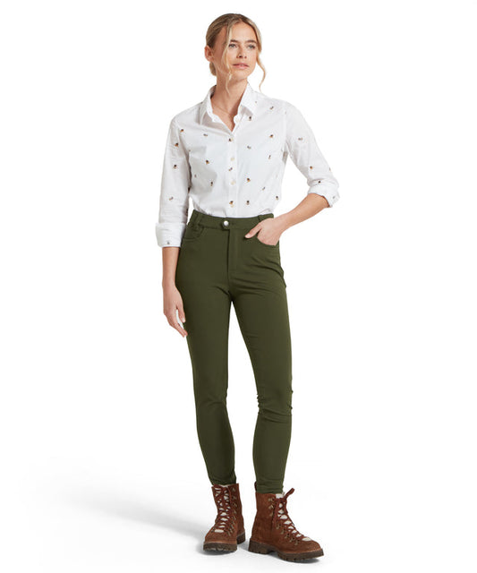 Whitwell Water Repellent Trousers Forest