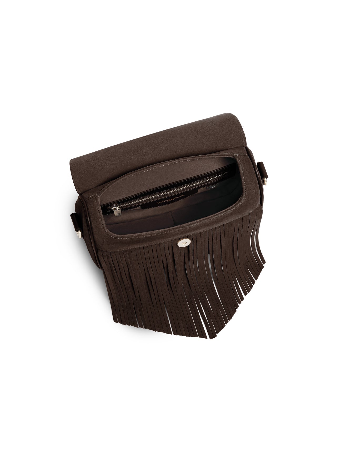 The Nashville
Women's Bag - Fringed Chocolate Suede