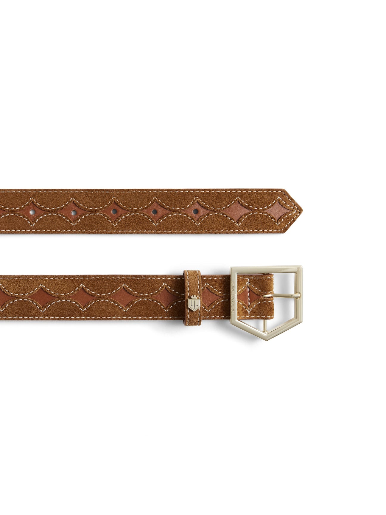The Ohio
Women's Belt - Tan Suede & Leather