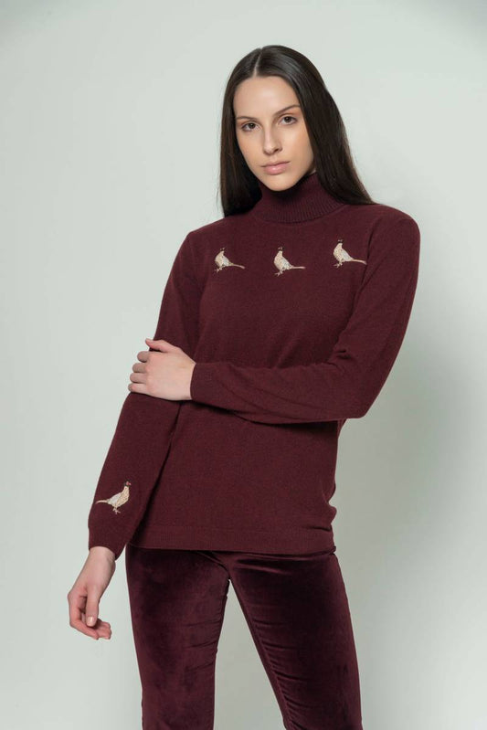 Chelsea New Pheasants Burgandy