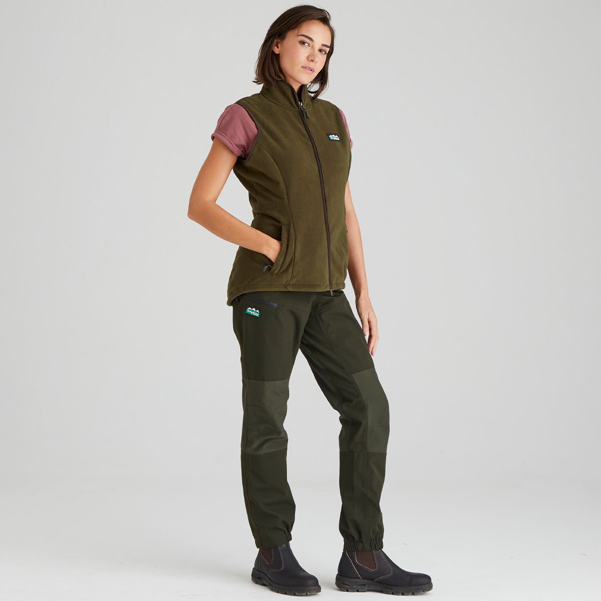 Women’s Kodiak Gilet moody Teak