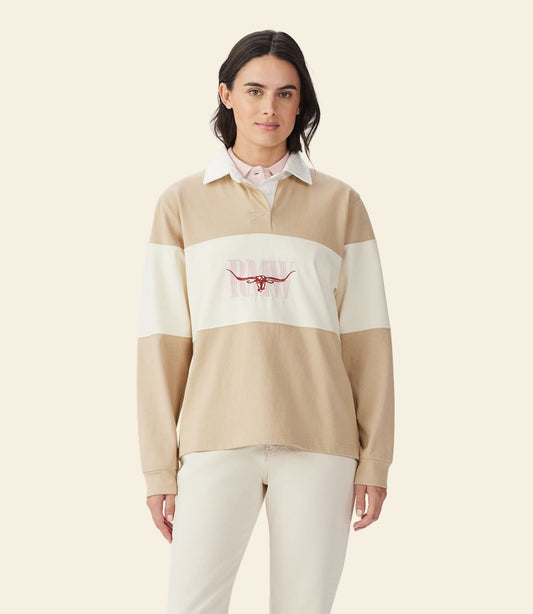Narran Panel Rugby Sweatshirt