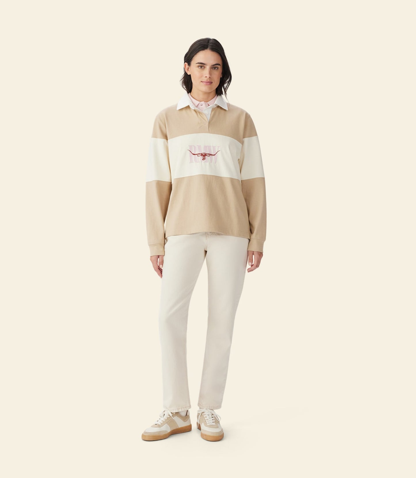 Narran Panel Rugby Sweatshirt