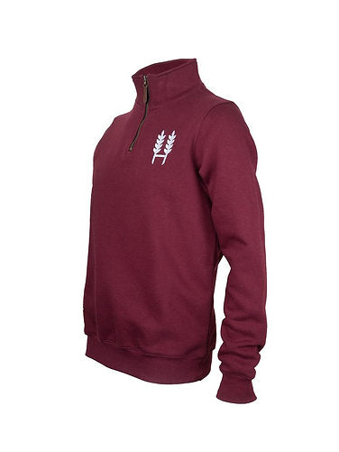 Original 1/4 Zip Sweatshirt Rhubarb