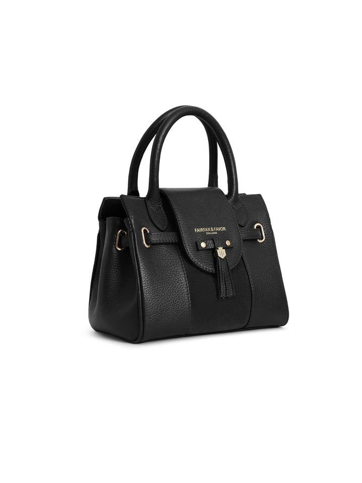 Windsor Premium Stockists
Women's Mini Handbag - Black Leather