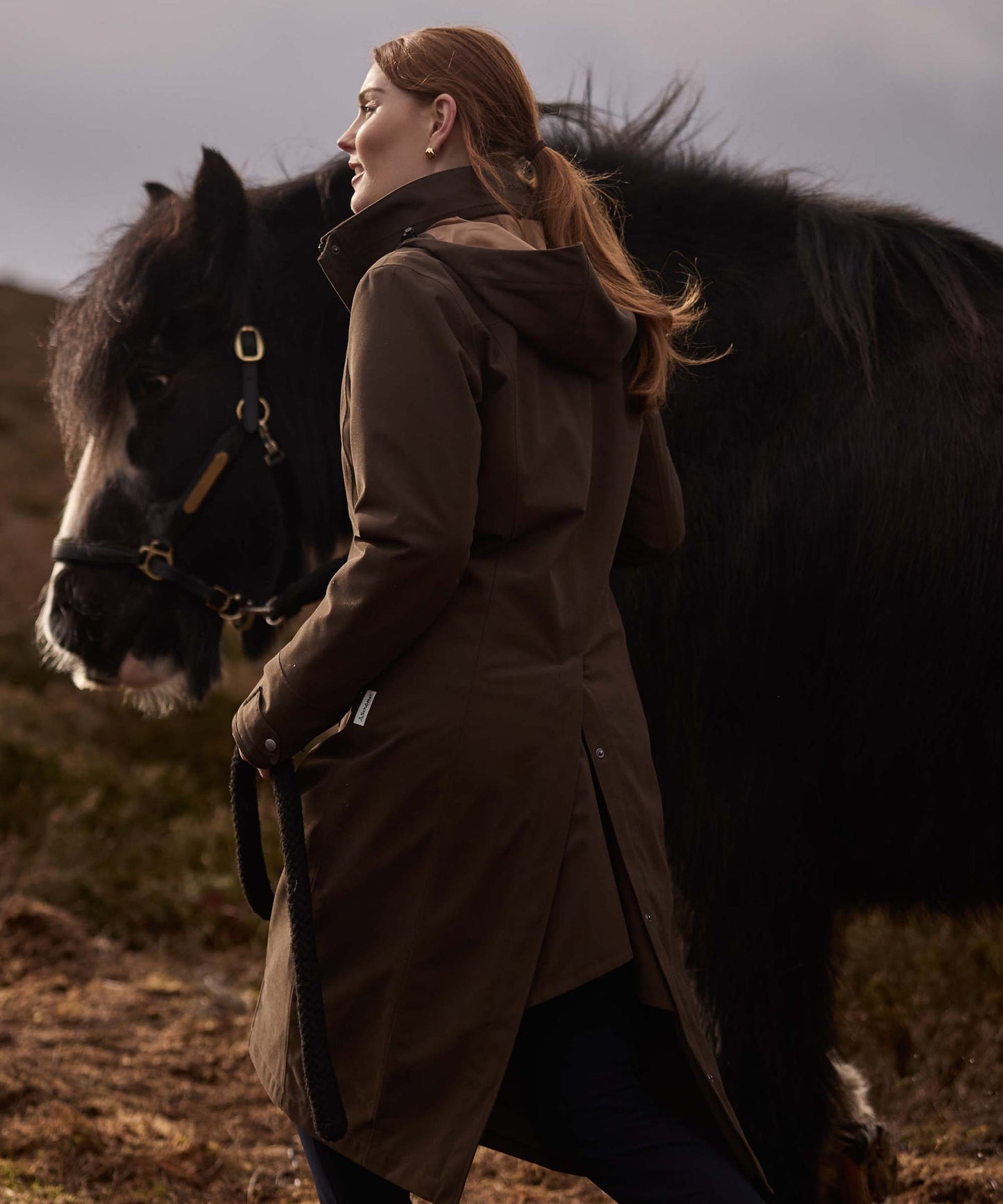 Marefield WP Coat dark caper