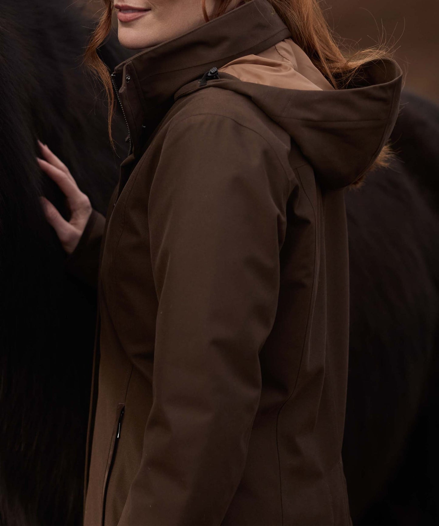 Marefield WP Coat dark caper