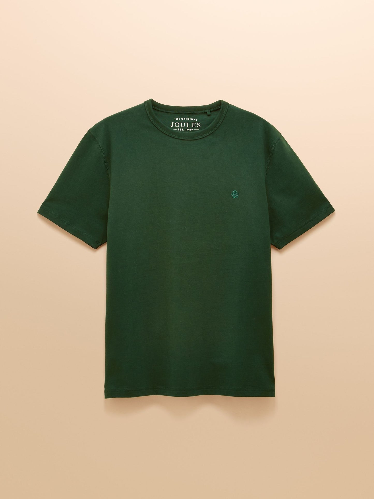 Rugby Club Green Crew Neck Cotton T-Shirt