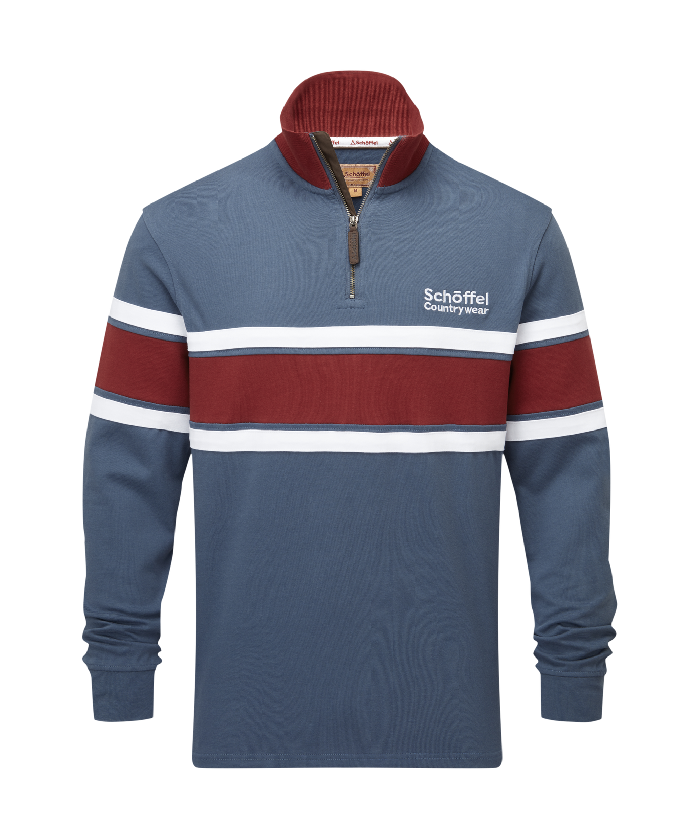 Exmouth Heritage Quarter Zip Oxford Navy