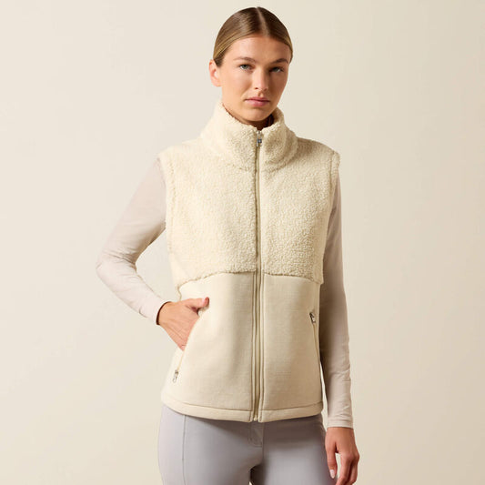 Laviolette Full Zip Gilet Almond Milk