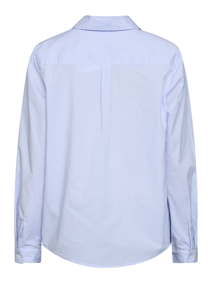 Aliah Blouse Light Blue Stripe
