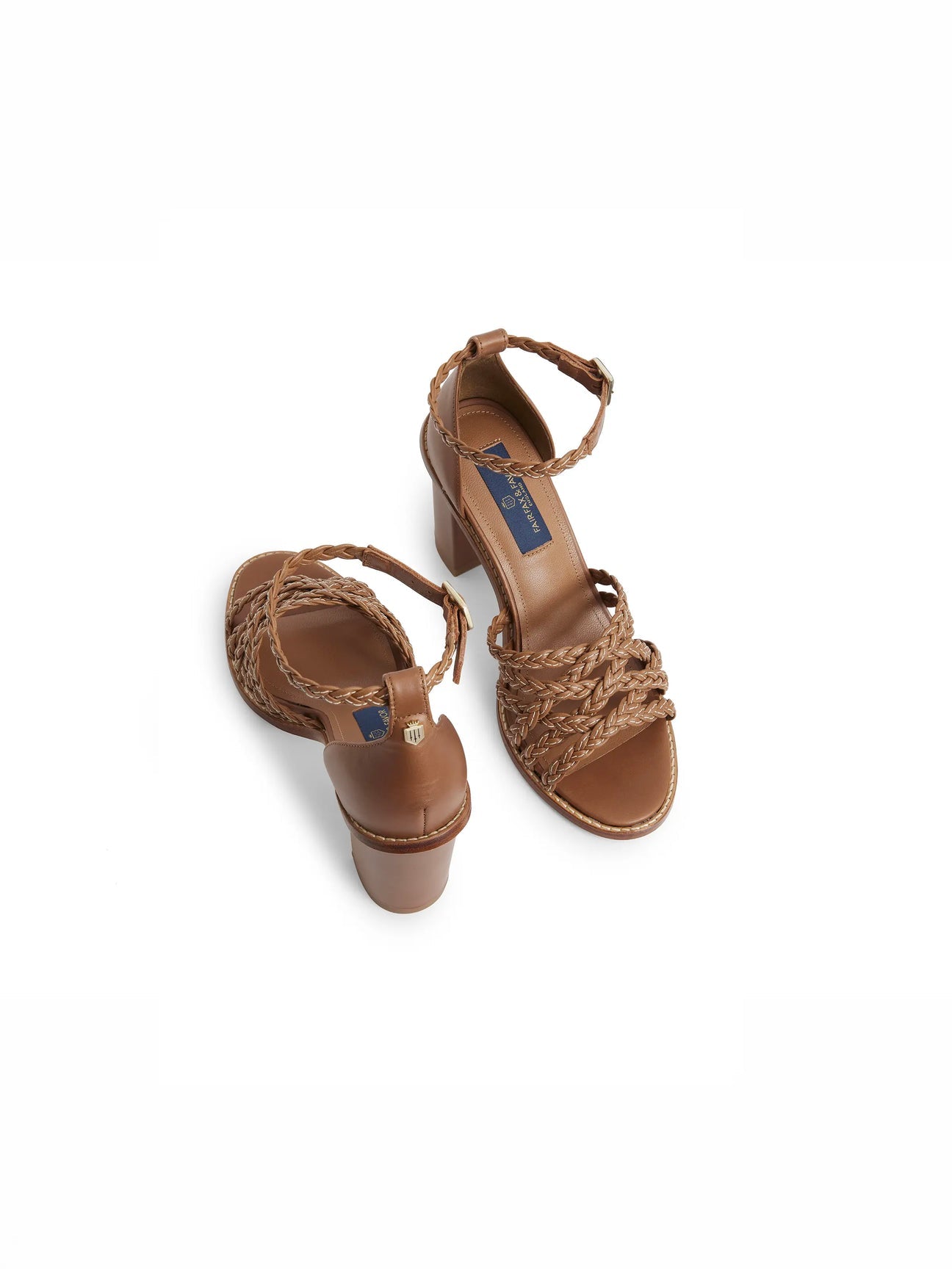 Seville Tan Heeled Sandal