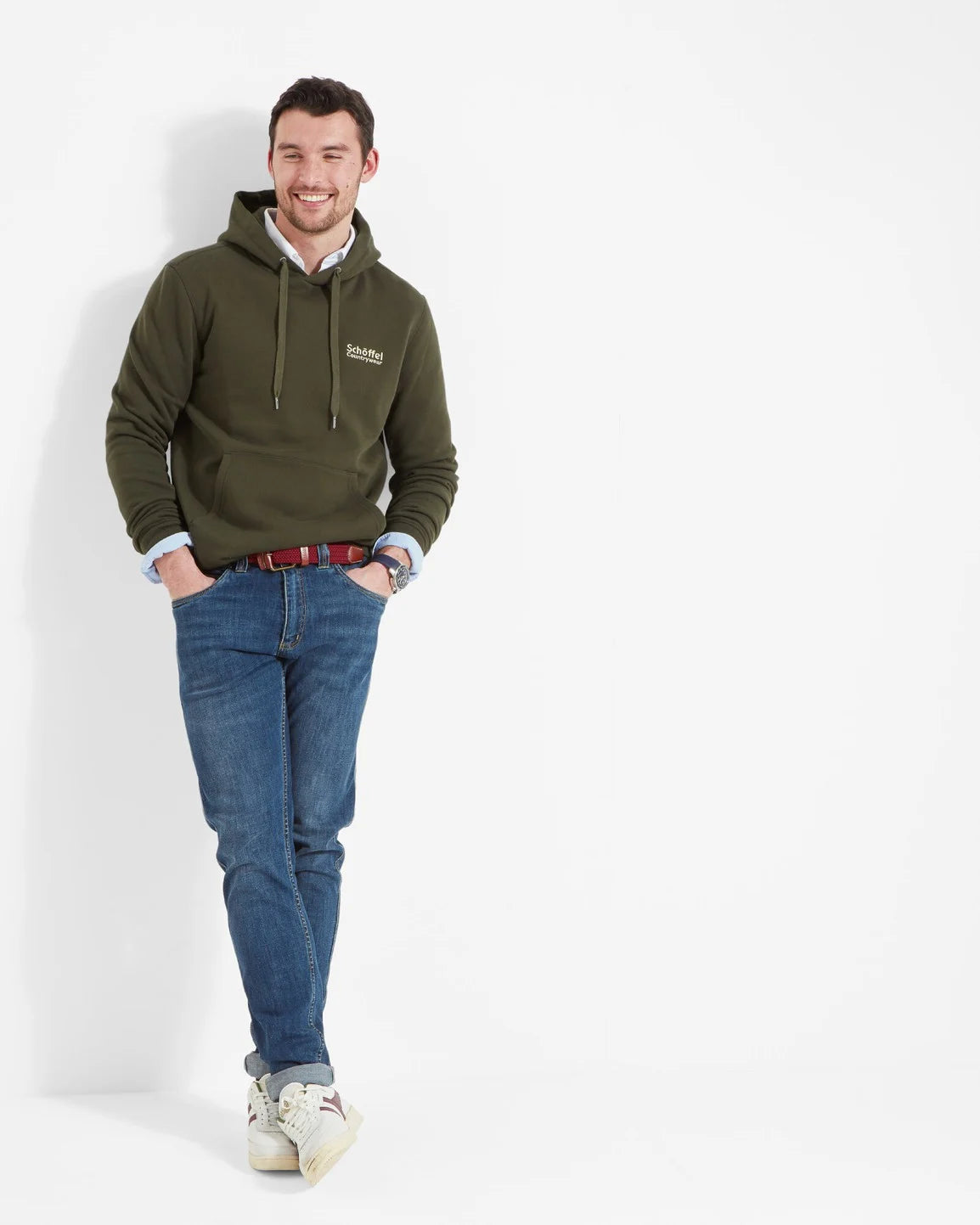 Pentire Heritage Hoodie Forest