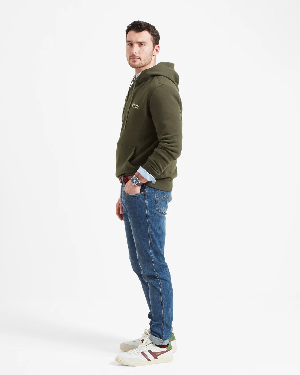 Pentire Heritage Hoodie Forest