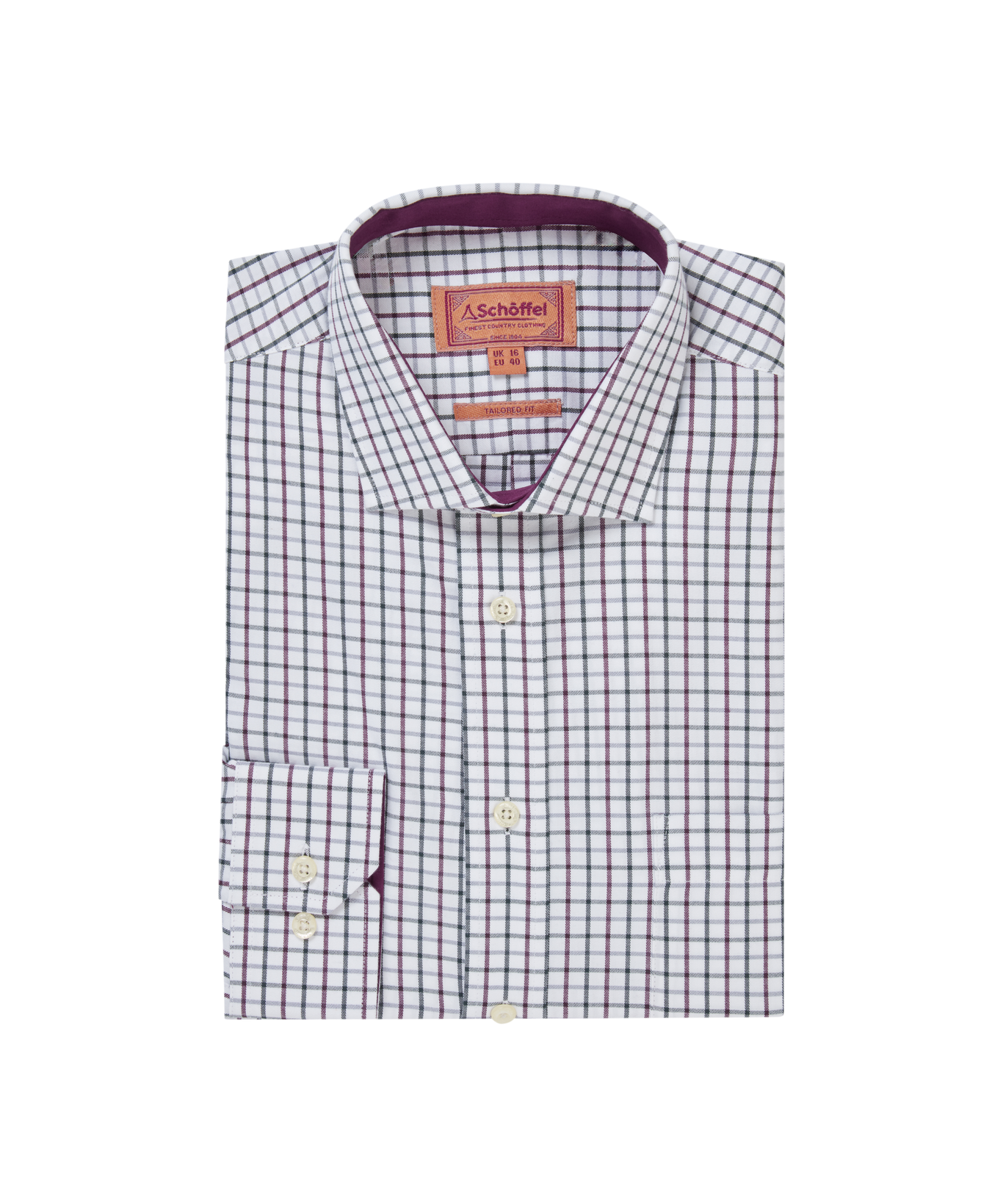 Milton Tailored Shirt Botanical Green
