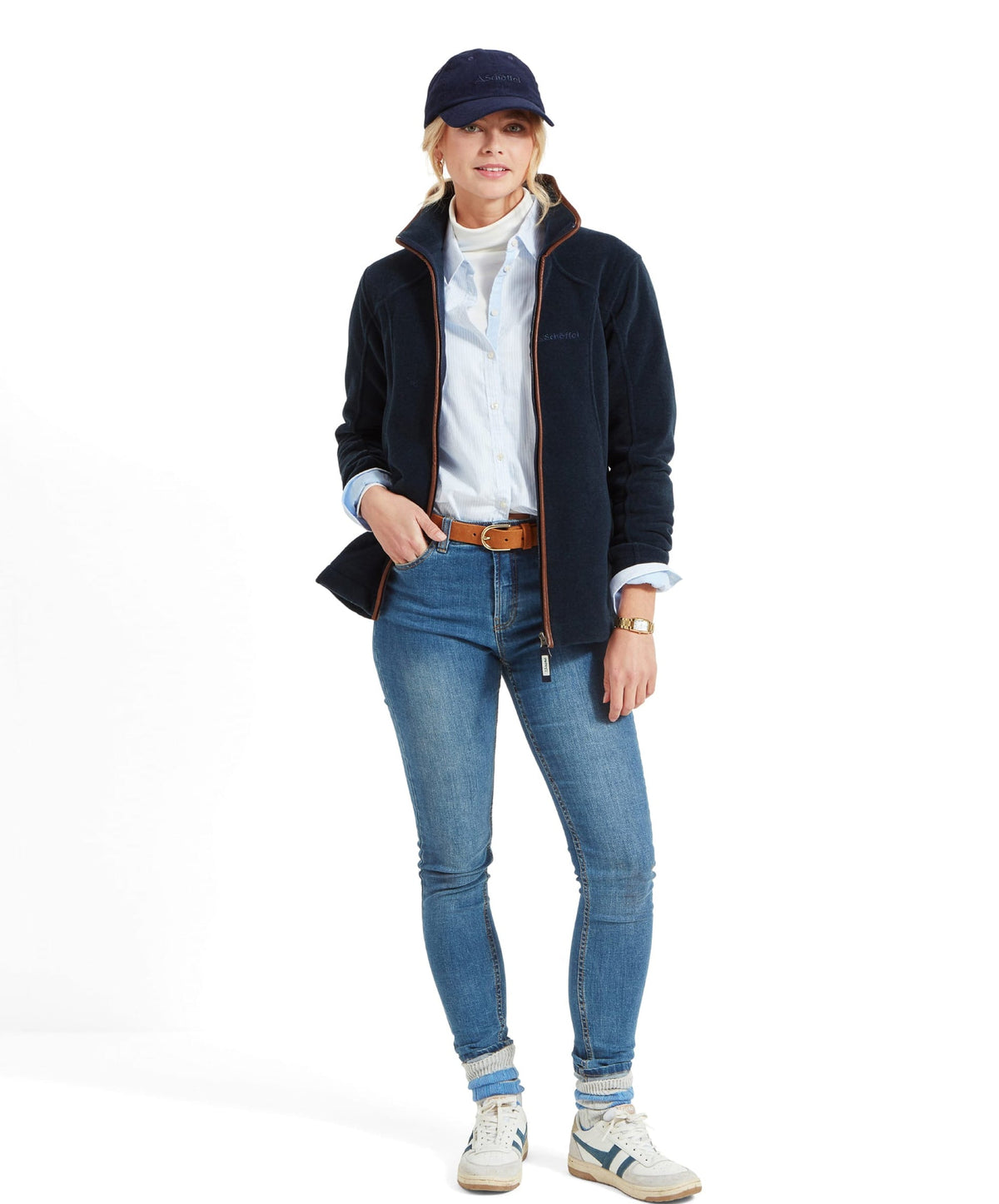 Burley Fleece Jacket Navy