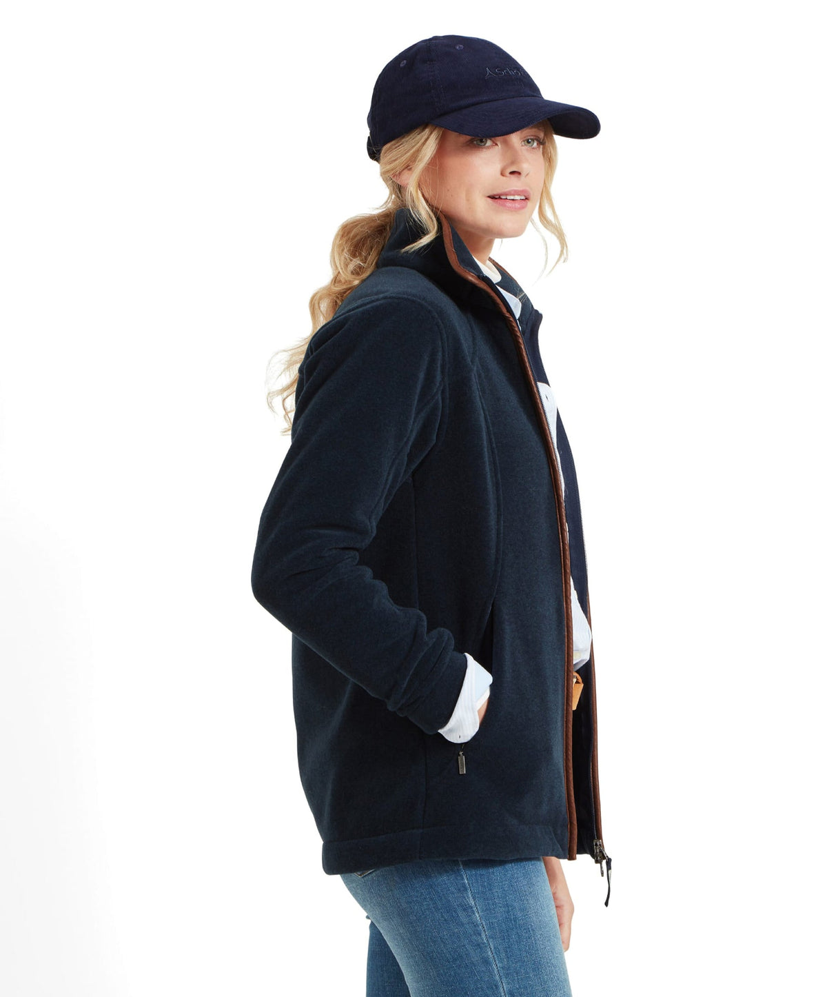 Burley Fleece Jacket Navy