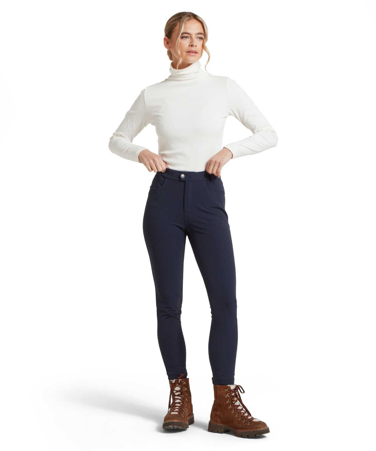 Whitwell Water Repellent Trousers True Navy