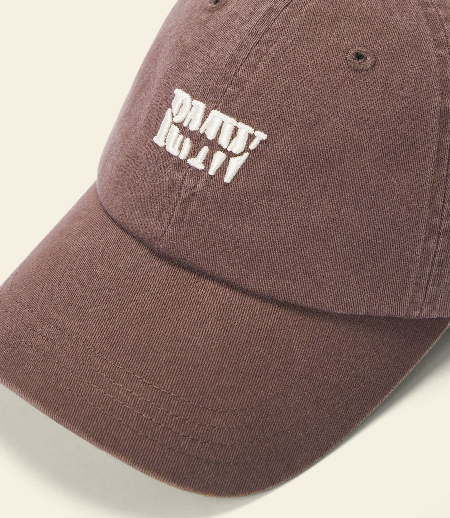 Branded Twill Cap Hot Fudge