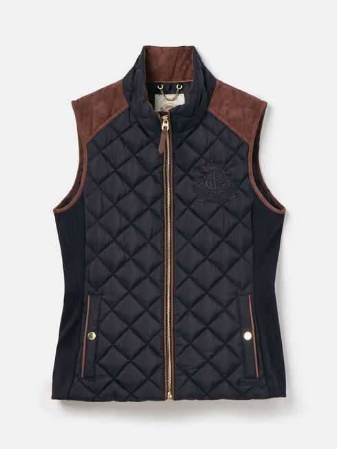 Braemar Luxe
Navy Showerproof Diamond Quilted Gilet