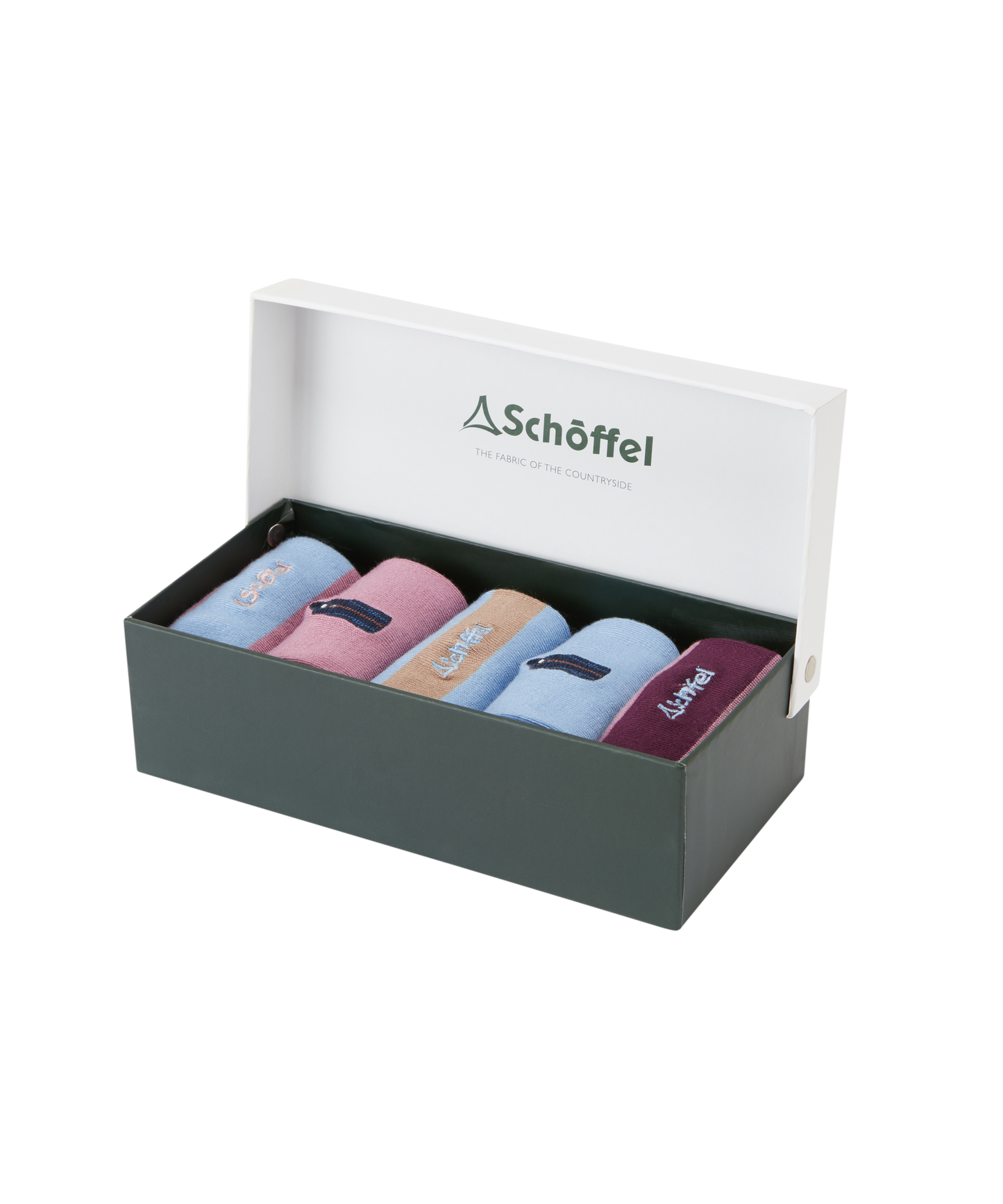 Women's Bamboo Socks (Box Of 5) - Lyndon Mix