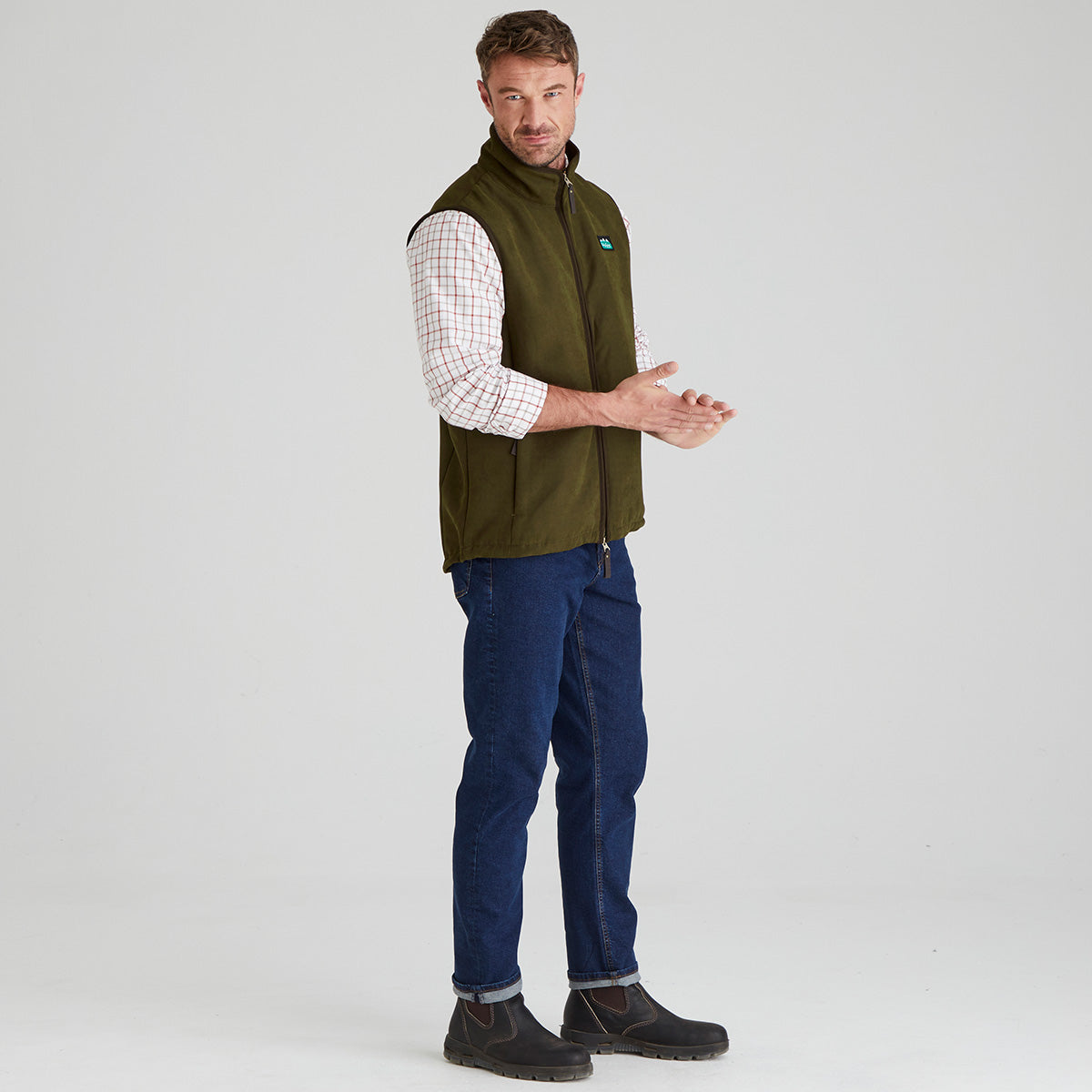Men’s Monarch Gilet Moody Teak