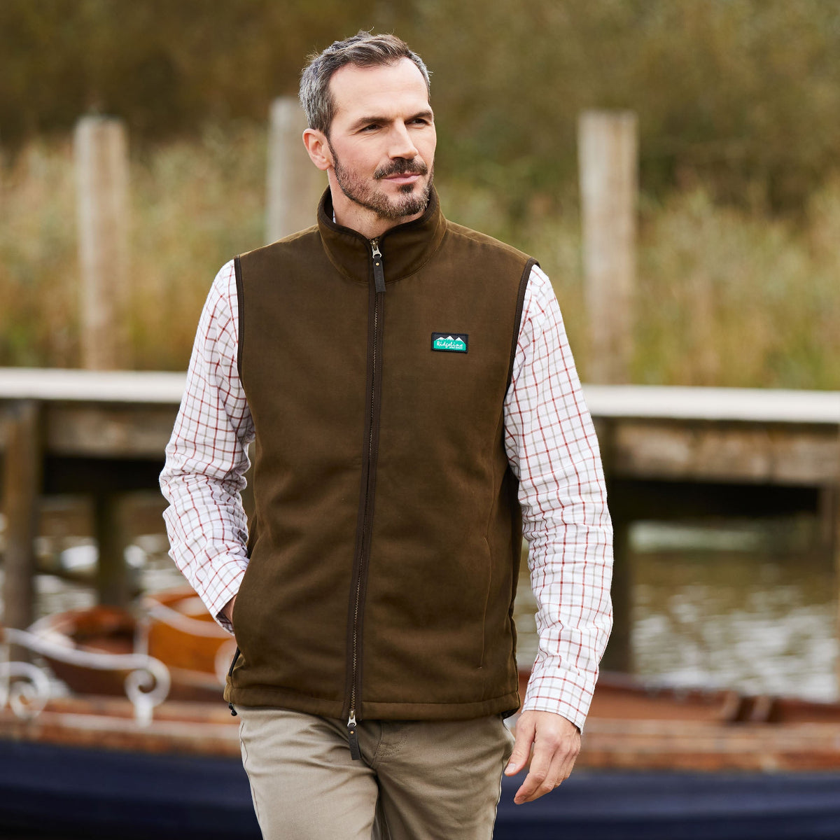 Men’s Monarch Gilet Moody Teak