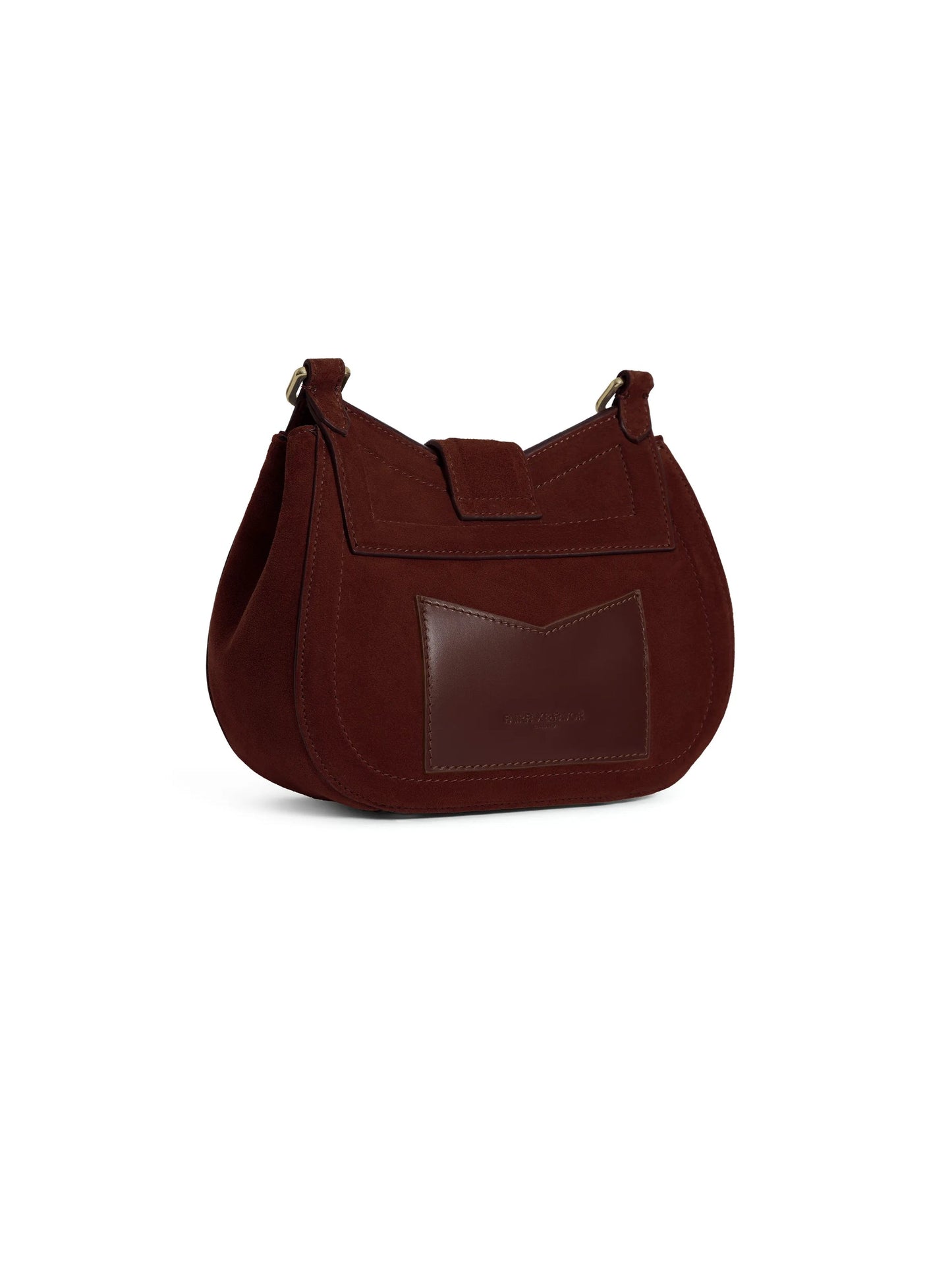 Langham Port Suede Messenger Bag