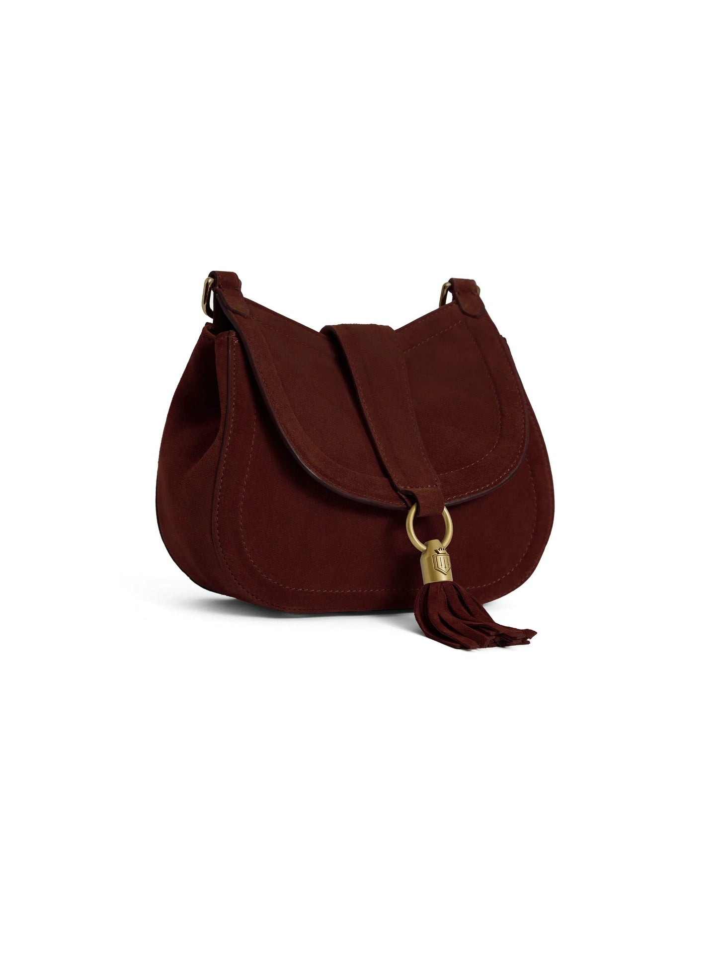 Langham Port Suede Messenger Bag
