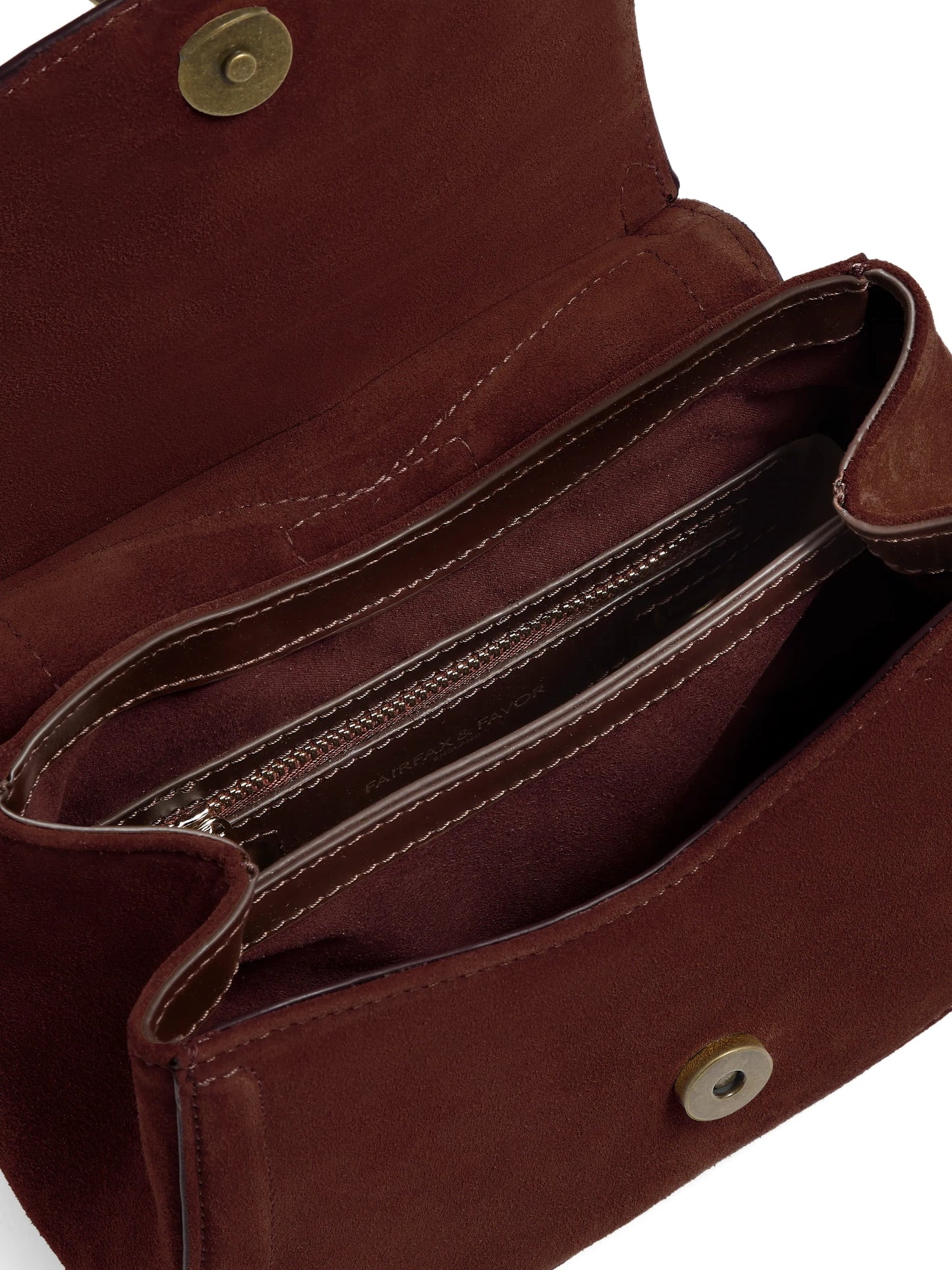 Langham Port Suede Messenger Bag