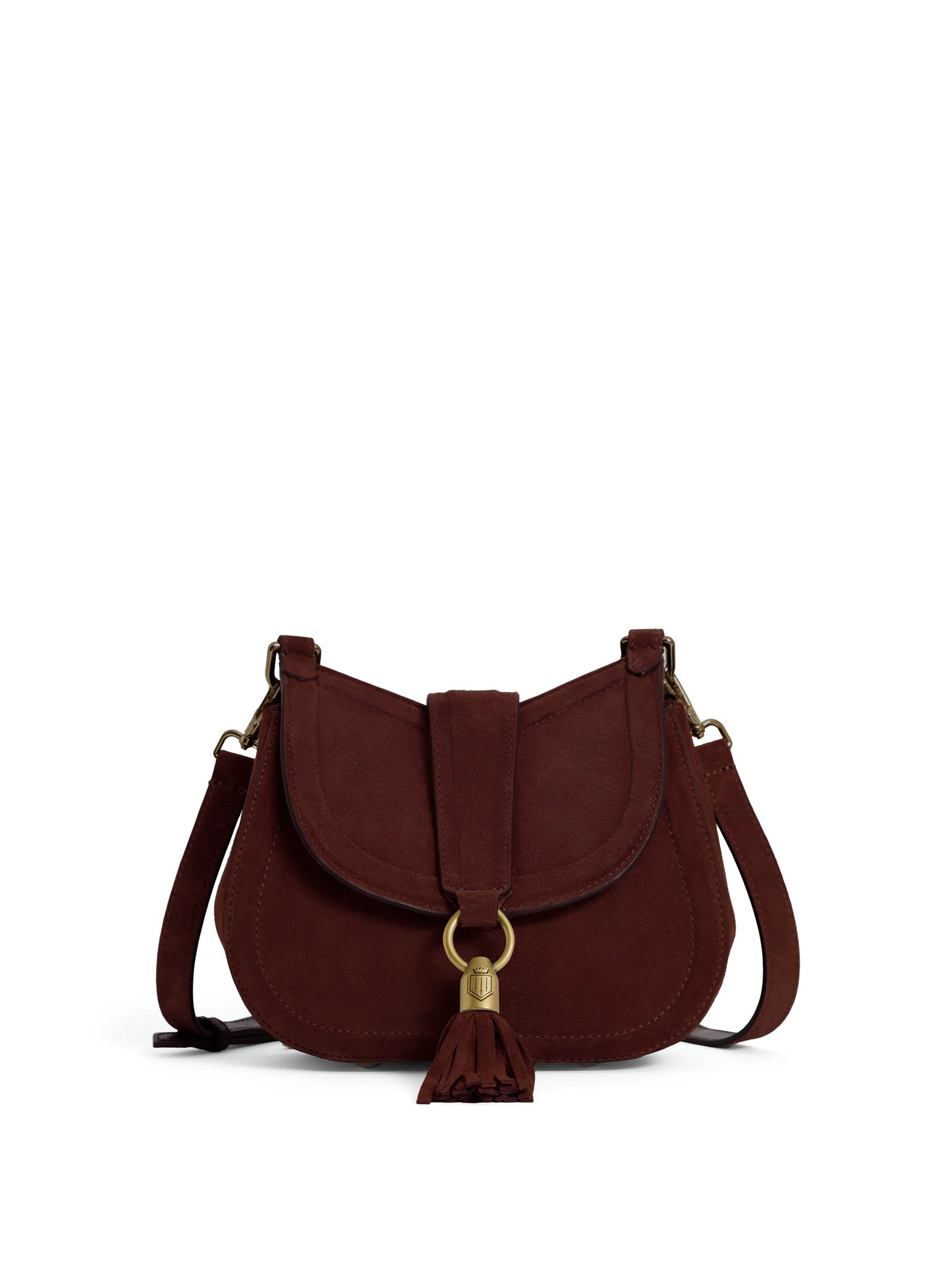 Langham Port Suede Messenger Bag