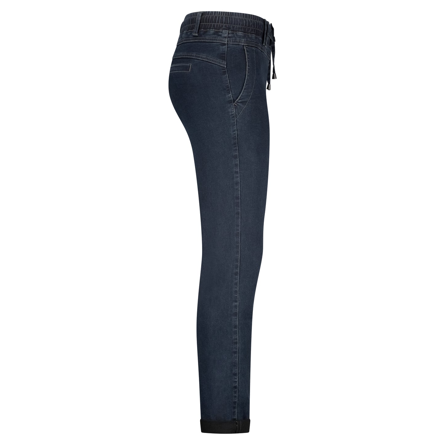 Tessy Denim Ribjog Dark Stone Used