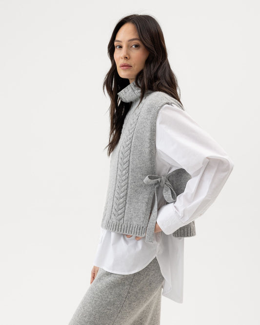 Tolken Bib Collar Grey Mal
