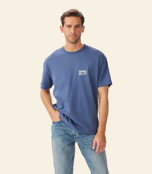 Branded T-Shirt Blue