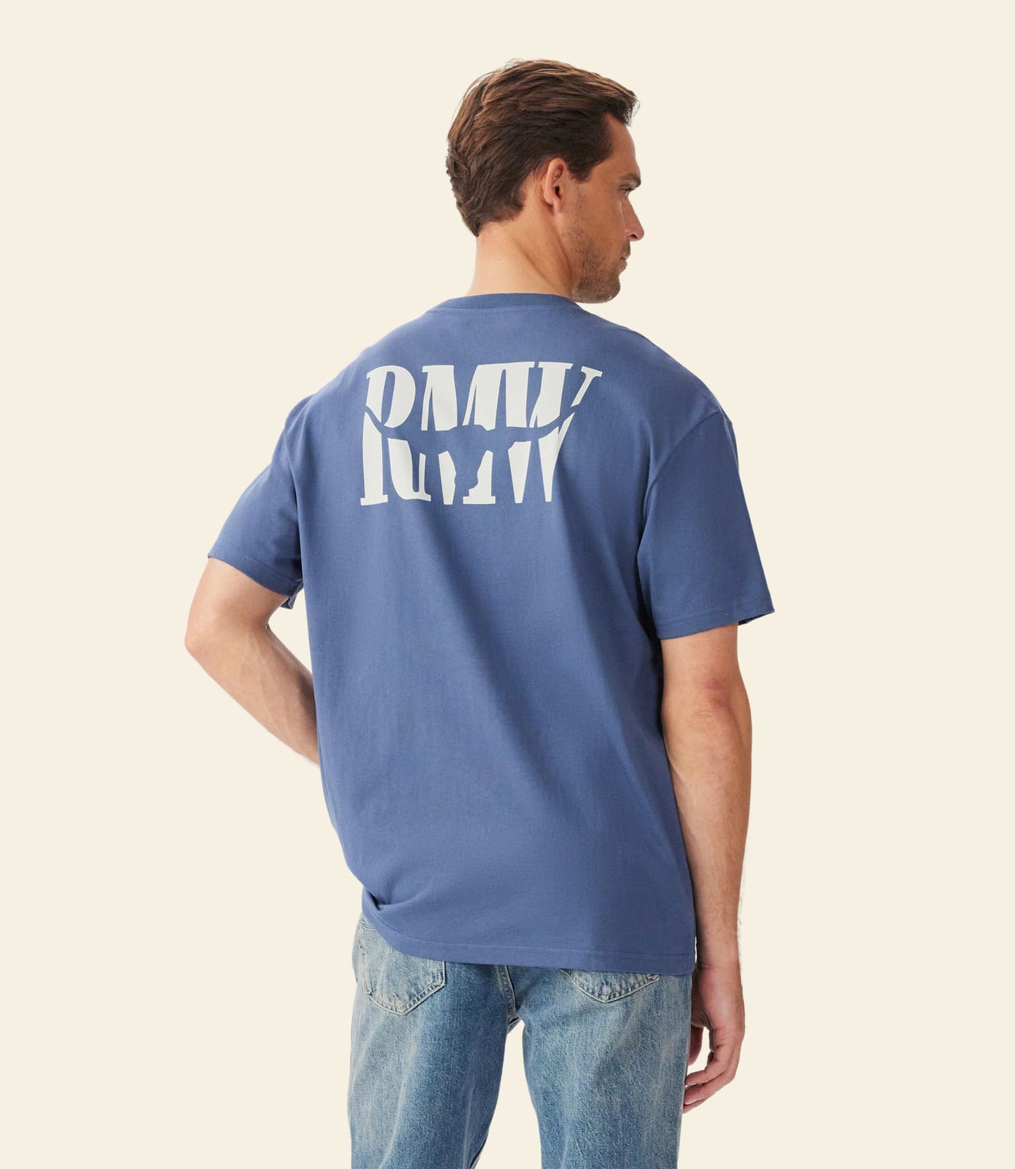 Branded T-Shirt Blue