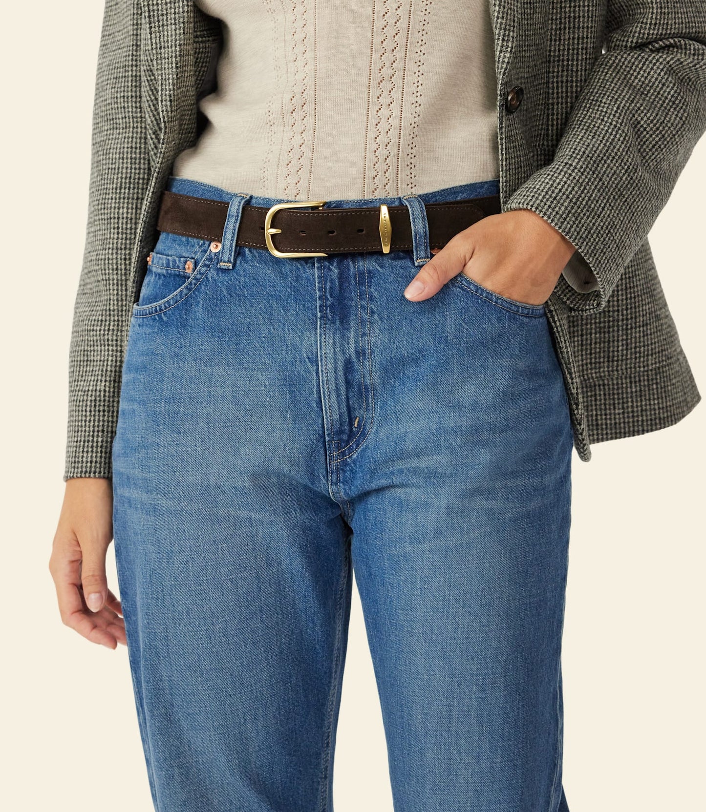 Cassidy Belt Chocolate
