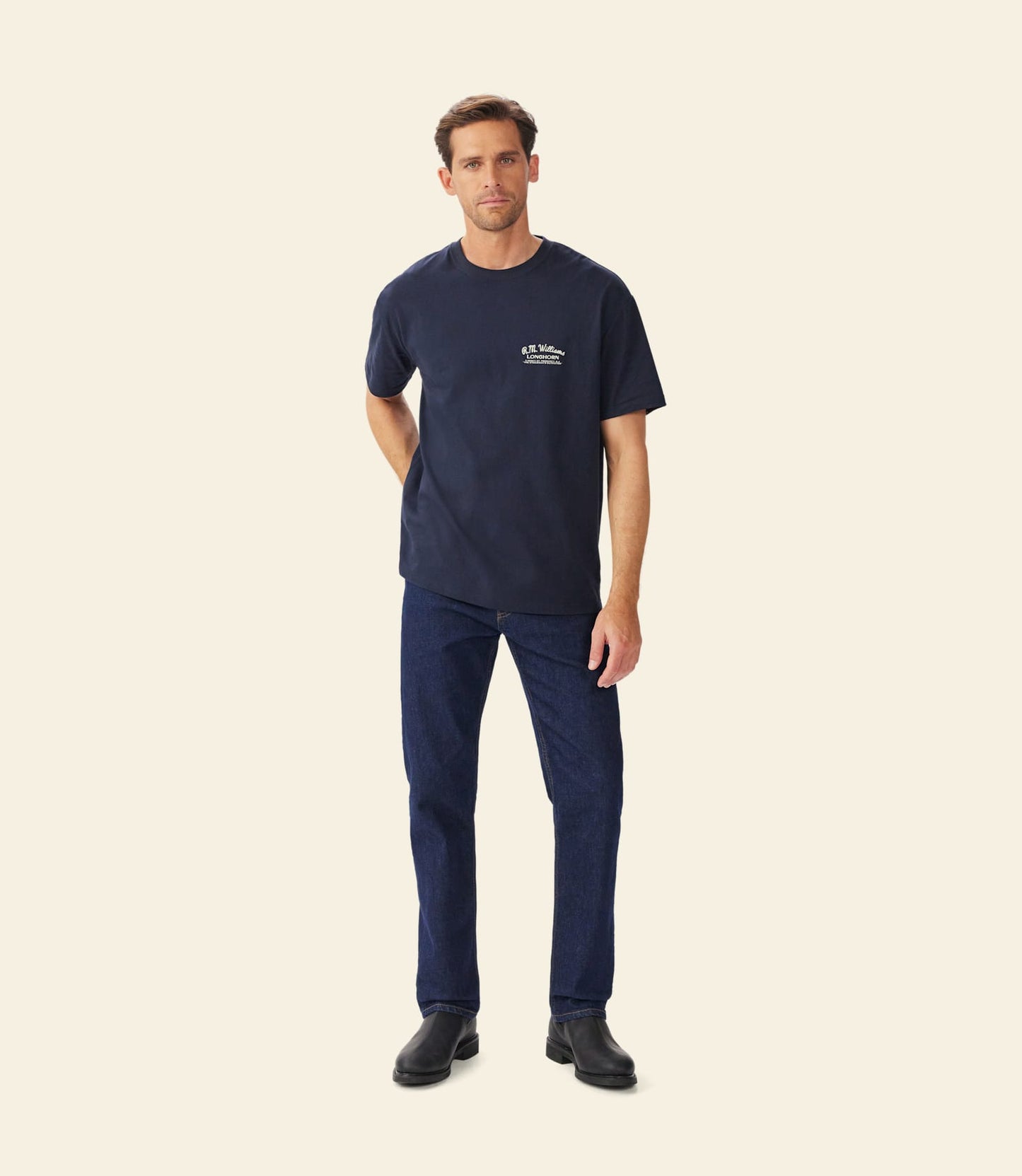 Longhorn T-Shirt Navy