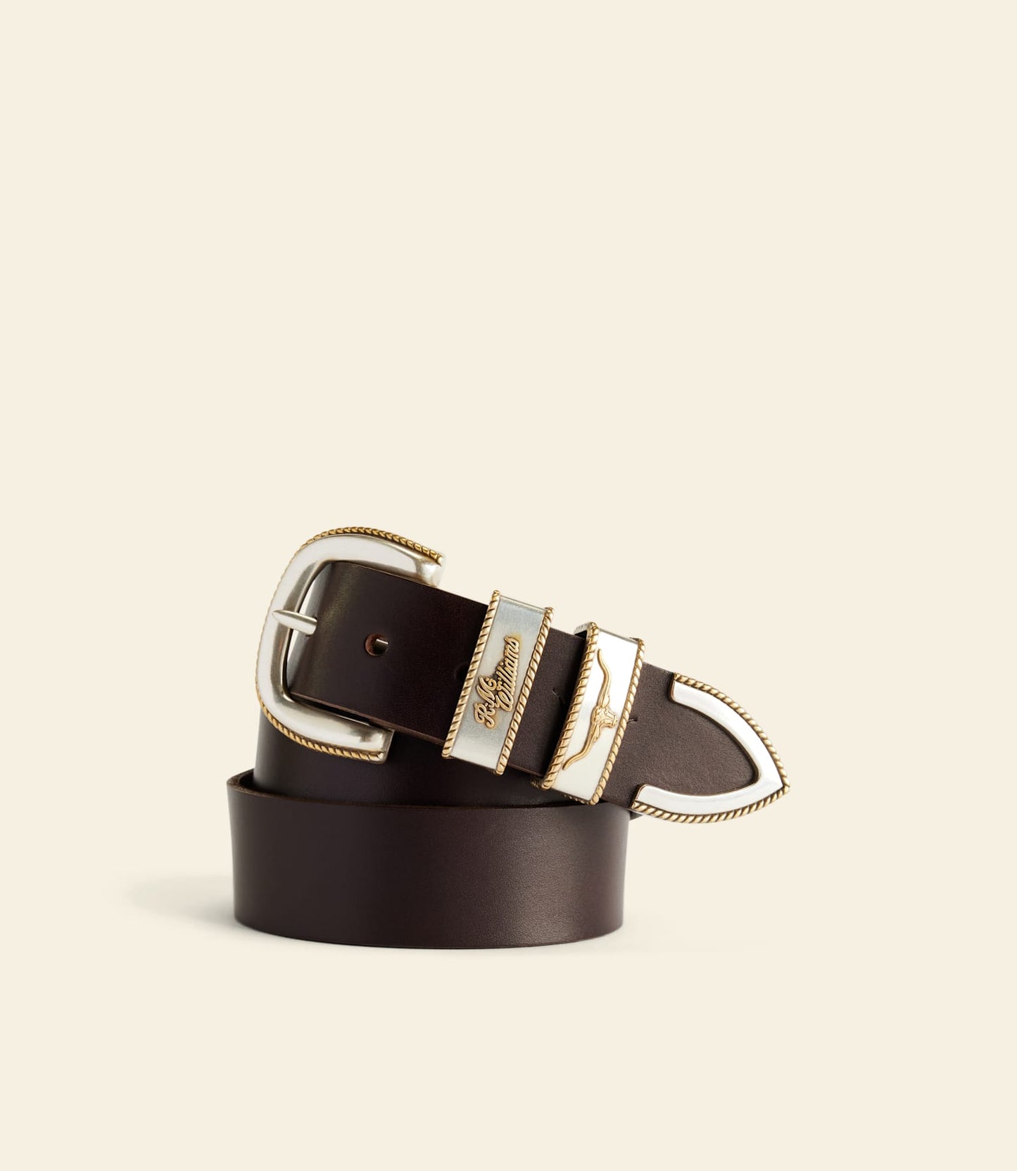 Rope Drover Belt Chestnut