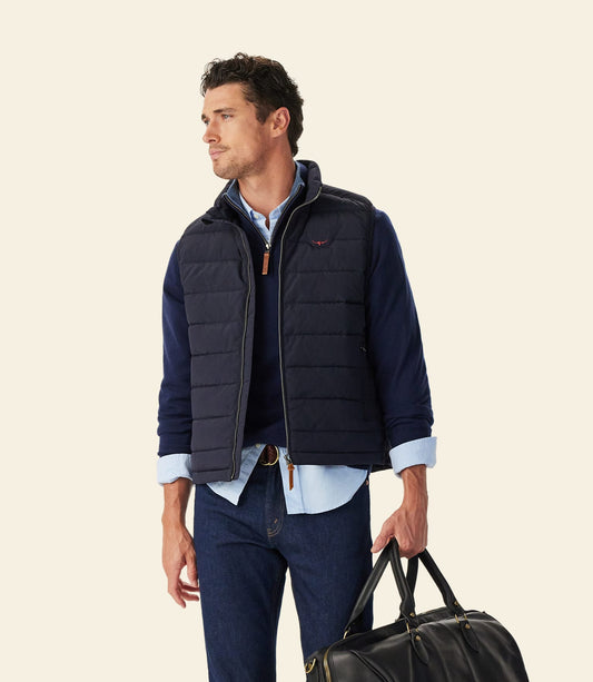Rydal Padded Vest Navy