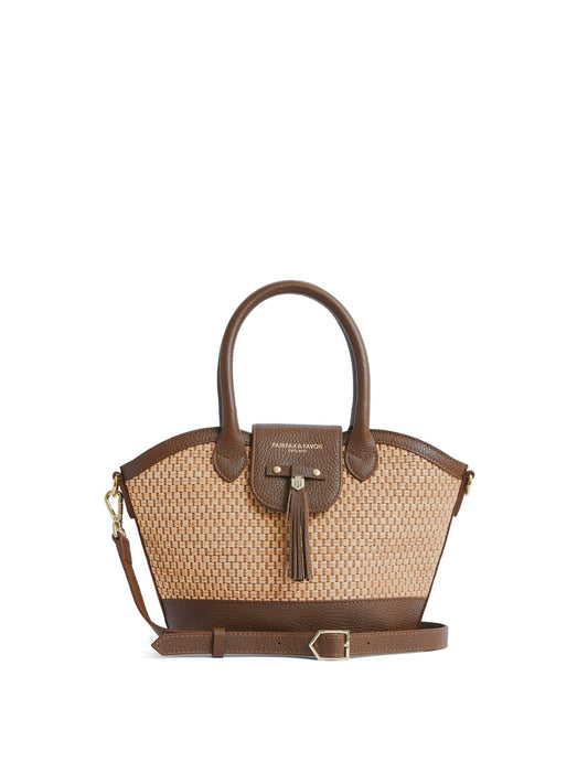 The Mini Windsor Basket Tan Leather