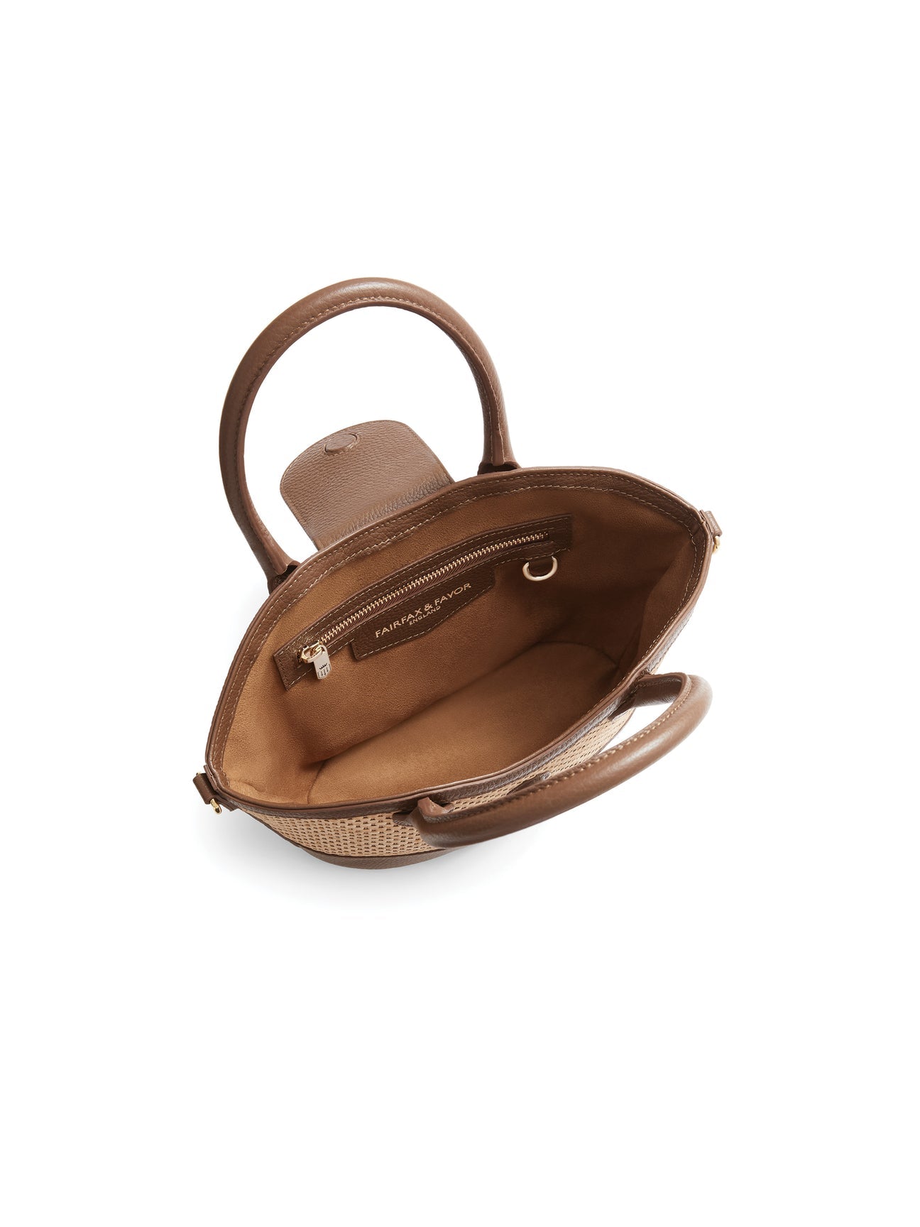 The Mini Windsor Basket Tan Leather
