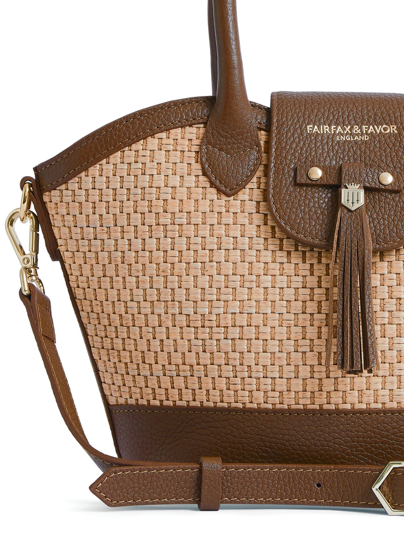 The Mini Windsor Basket Tan Leather