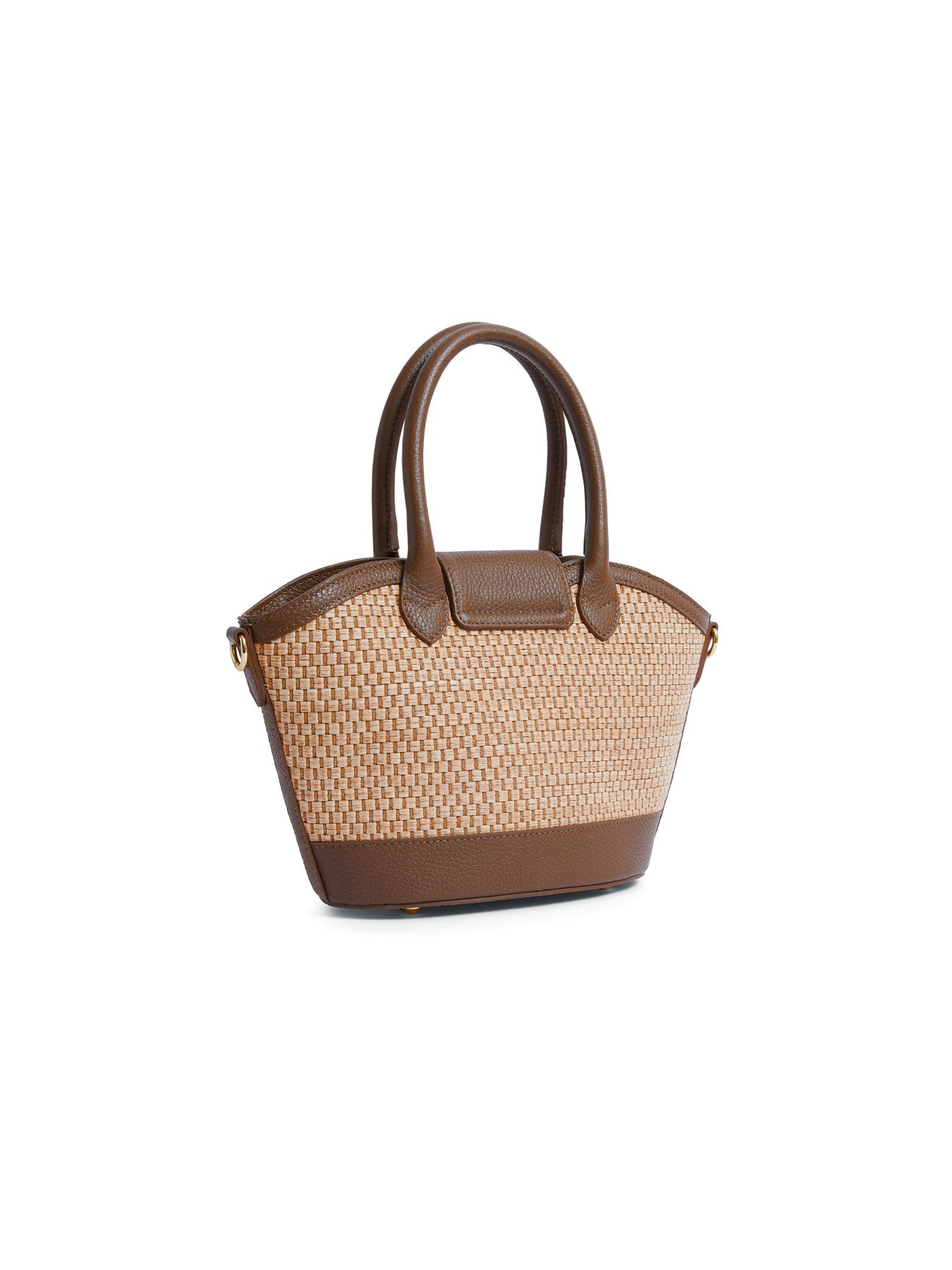 The Mini Windsor Basket Tan Leather